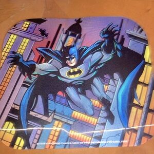 Vintage 1996  Batman 3D Hologram Mouse Pad  8" x 9"
